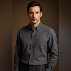 Tommy Bahama Blue Long Sleeve Button Down Shirt